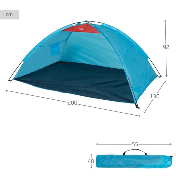 Wiatrochron Aktive Niebieski Poliester Oxford 210D 200 x 130 x 92 cm - obrazek 4