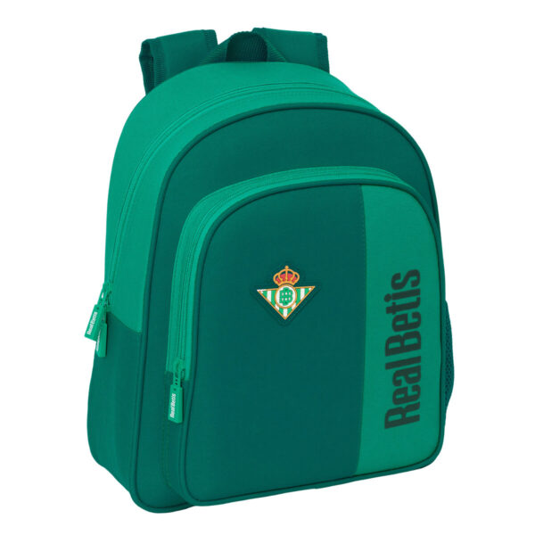 Plecak szkolny Real Betis Balompié Kwarcowe tygrysie oko 28 x 34 x 10 cm