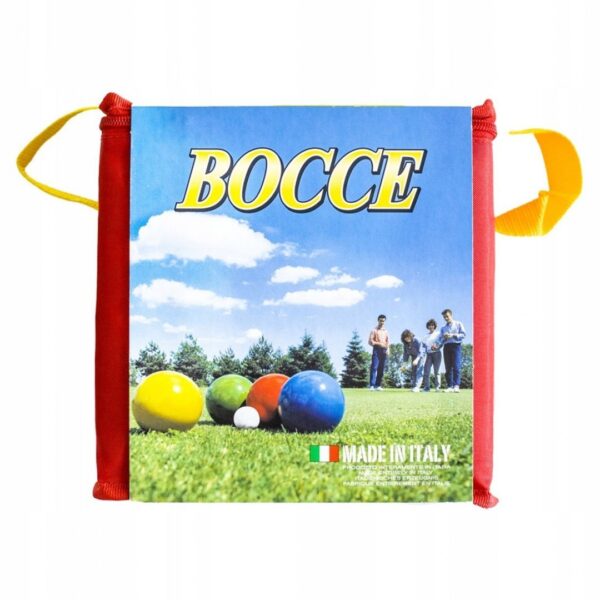 Drewniane Kule do Gry 8 szt. - Boule, Bule, Petanque LONDERO 100 mm w Pokrowcu - obrazek 3