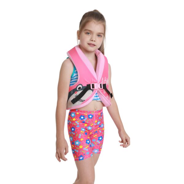Dziecięca piankowa kamizelka ratunkowa MASTER Evee 25 - 35 kg - różowa