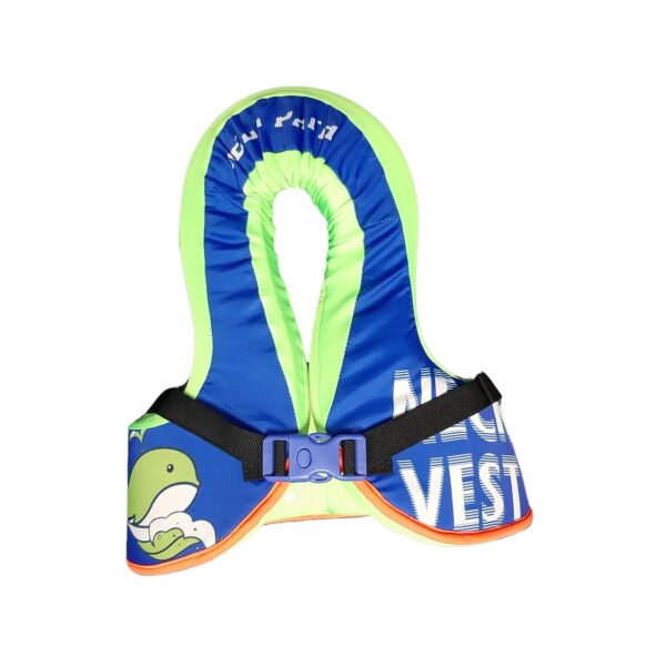 Dziecięca piankowa kamizelka ratunkowa MASTER Evee 25 - 35 kg - niebieska - obrazek 2