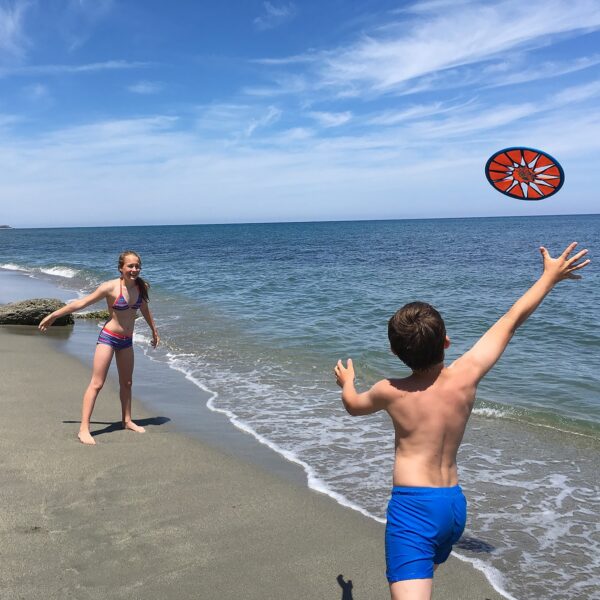 Dysk Frisbee SCHILDKROT Neopronowy - Czerwony - obrazek 2